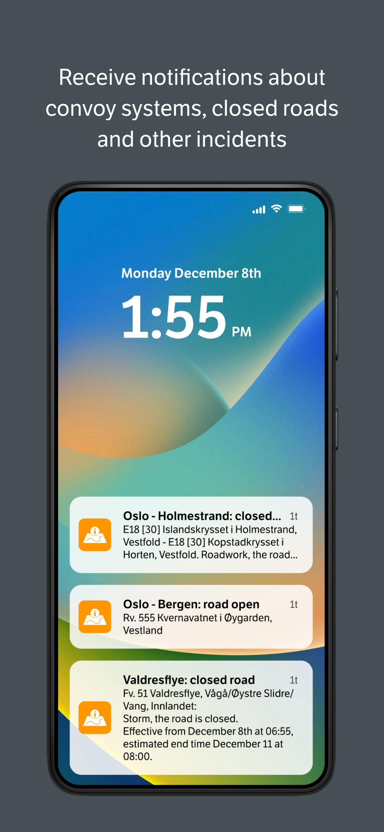 Vegvesen trafikk screenshot